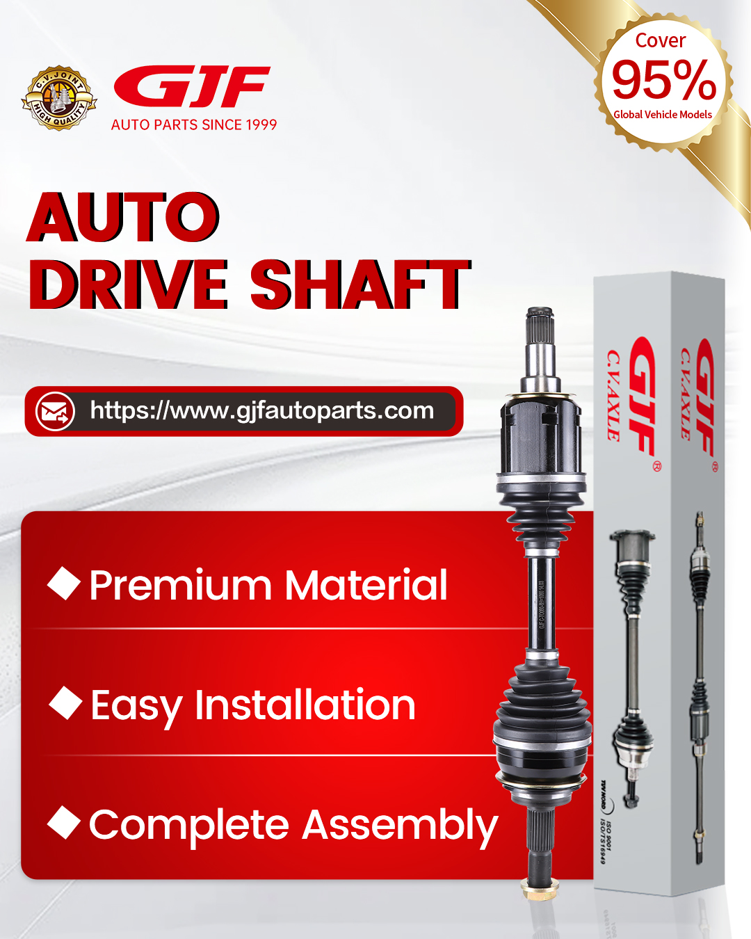 Japanese Car Parts Drive Shaft For Mitsubishi Pajero MR515191 MR515192