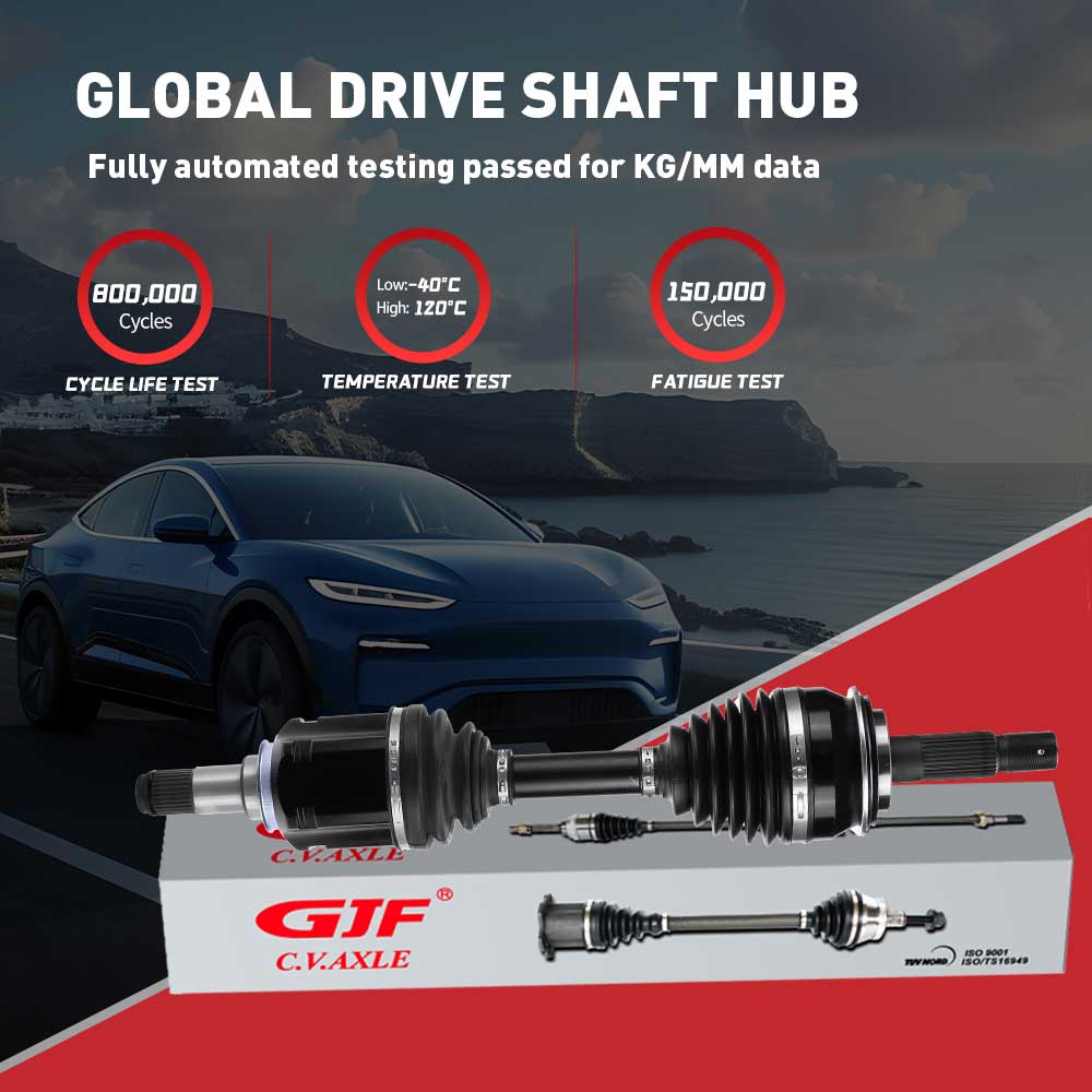 Eixo de transmiss&atilde;o da GJF Auto Parts com cobertura para 95% dos ve&iacute;culos