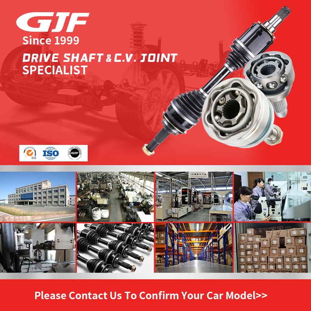 Junta homocin&eacute;tica da GJF Auto Parts com cobertura para 95% dos modelos de ve&iacute;culos