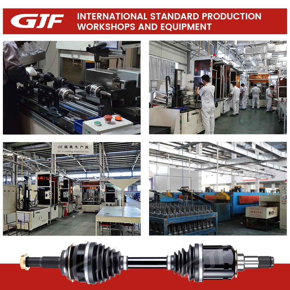 Eixo de transmiss&atilde;o da GJF Auto Parts com cobertura para 95% dos ve&iacute;culos