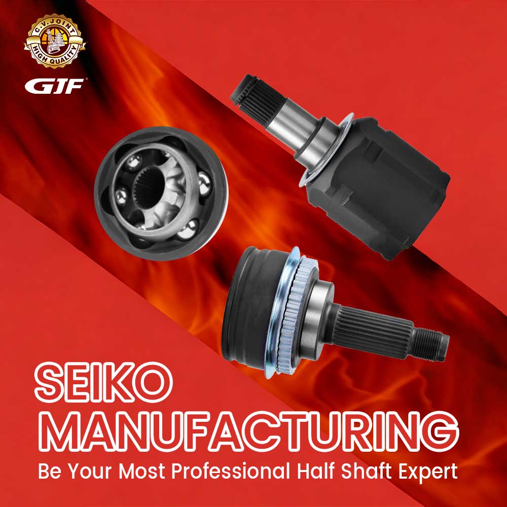 Junta homocin&eacute;tica da GJF Auto Parts com cobertura para 95% dos modelos de ve&iacute;culos